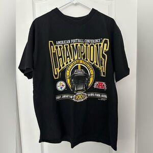 Vintage Pittsburgh Steelers 1995 AFC Champions T-Shirt
